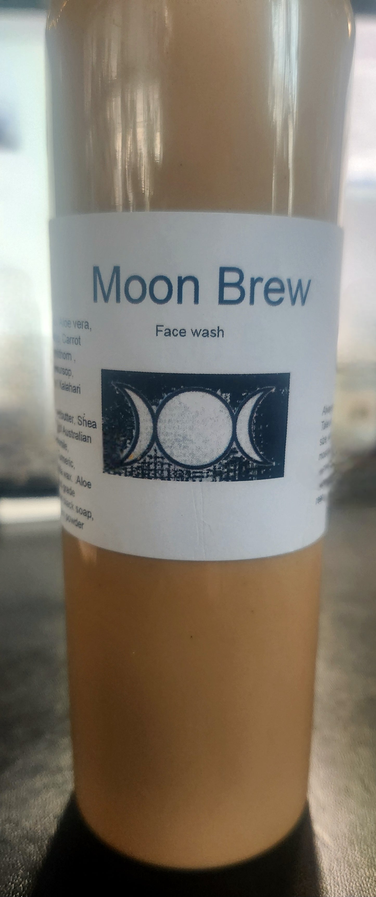 Moon brew, face wash