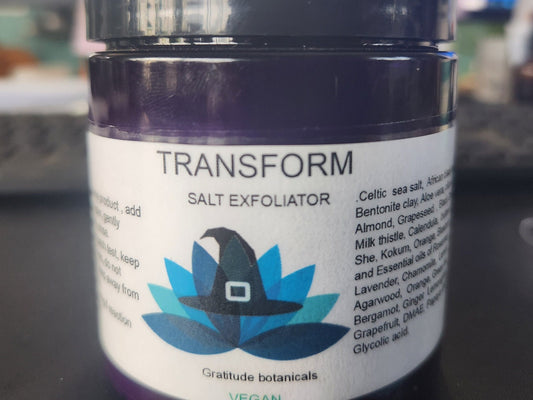 TRANSFORM Salt exfoliator